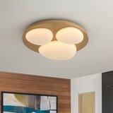  Brilagi - LED plafonsko svetlo VISBY WOOD LED/36W/230V prečnik 50 cm braon | Eponuda.com