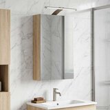  Kopalniška ogledalna omara Sonoma hrast 30 x 10,5 x 50 cm, (5000233294) | Shoptok.si
