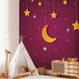  Foto tapeta - Skyline - violet night sky landscape with stars for children 350x256 Vodootporna | shoptok.hr