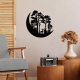 Wallity Zidna dekoracija The Wild Nature 1 - L, 70 x 70 cm, Crna | ePonuda.com