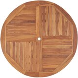  Vrtni blagovaonski stol Ø 110 x 75 cm od masivne tikovine | shoptok.hr