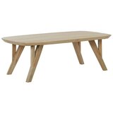 Light & Living Stolić za kavu od masivnog manga u prirodnoj boji 65x120 cm Quenza – Cijene