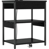  Noćni ormar Crni hrast 41 x 31 x 51 cm Konstruirano drvo | shoptok.hr
