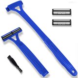 INF Zložljiv brivnik za hrbet z zamenljivimi rezili Blue, (22149394) | Shoptok.si
