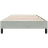 Box Spring krevet bez madraca svijetlo sivi 90x210 cm samt | shoptok.hr