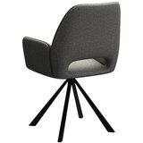Actona Temno siv jedilni stol z nasloni za roke Graham – | Shoptok.si