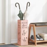  Stalak za kišobrane Ružičasta 15,5 x 15,5 x 49 cm Čelik | shoptok.hr