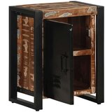 vidaXL Nočna omarica večbarvna 40x30x51 cm trden predelan les | Shoptok.si