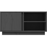 TV ormarić sivi 80 x 35 x 40,5 cm od masivne borovine | shoptok.hr
