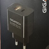 Univerzalni punjač za smartphone Gigatech W30, USB i C izlaz, 20W, crni | Eponuda.ba