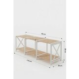Hanah home TV polica Tv Unit White | Eponuda.com