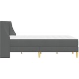  Okvir kreveta s madracem Tamnosiva 140 x 200 cm Poliester | Shoptok.si