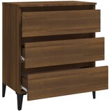  Komoda boja smeđeg hrasta 60 x 35 x 69 cm konstruirano drvo | shoptok.hr