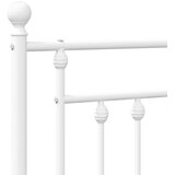  Metalno zamjensko uzglavlje bijelo 80 cm | shoptok.hr