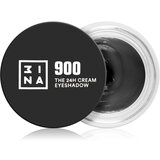 3INA The 24H Cream Eyeshadow kremasto senčilo za oči odtenek 900 Black 3 ml | Shoptok.si