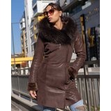 La Force Fashion ženski monton Deana - Tamno braon | Eponuda.com