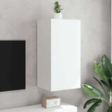  Zidni TV ormarić s LED svjetlima bijeli 40 5 x 35 x 80 cm | shoptok.hr
