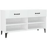 Ormarić Omarica za čevlje bela 102x35x55 cm inženirski les, (20709942) | Shoptok.si
