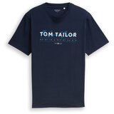 Tom Tailor Muška majica 1050136, Okrugli izrez, Teget | Eponuda.com