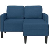 SOFA 2-sjed s ležaljkom u obliku slova L plava 125 cm tkanina | Eponuda.ba