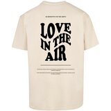 Merchcode Men's T-shirt Love In The Air beige | Shoptok.si