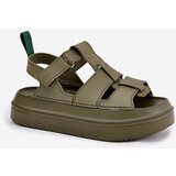 Boto Women's platform sandals green Nitavelia | Shoptok.si
