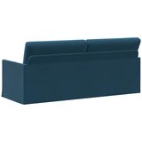 SOFA za 3 osobe Plava 190 x 81 x 82 cm Baršun | shoptok.hr