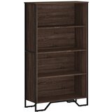 Maison Chic Knjižna omara - Knjižni regal rjavi hrast 80x31x137,5 cm inženirski les, (21725999) Cene