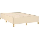  The Living Store Posteljni okvir krem 120x190 cm tkanina - Posteljni Okvir, (21498015) | Shoptok.si