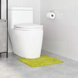  Prostirka protiv klizanja s izrezom za WC Zelena 50 x 50 cm PP | shoptok.hr
