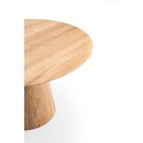 Gazzda Okrogla mizica iz masivnega hrasta v naravni barvi ø 80 cm Mushroom – | Shoptok.si