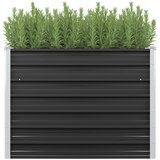 vidaXL Visoka greda antracitna 100x40x77 cm pocinkano jeklo, (20618702) Cene