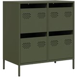 Maison Chic Komoda - Predalnik olivno zelena 68x39x73,5 cm hladno valjano jeklo, (21718997) Cene