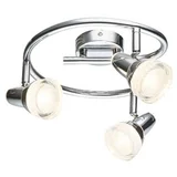 spot 3x4W LED Hrom/staklo 3000K