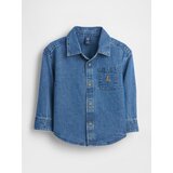 GAP Baby Denim Oversize Shirt Big Shirt - Boys Cene