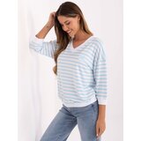 RELEVANCE Blouse-RV-BZ-A791.53-white-blue | Shoptok.si