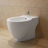 In Set Bela Keramična WC Školjka in Bide | Shoptok.si