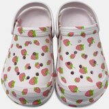 Sinsay Klompe s remenom na peti i motivom jagoda | shoptok.hr