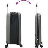 Kofer s zaključavanjem Tamno siva 43 x 27 x 66 cm ABS plastika | shoptok.hr