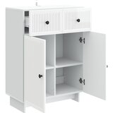 Kreveta s ladicama Bijela visokog sjaja 66 x 34,5 x 90 cm | Eponuda.ba