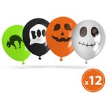 Family Halloween set balonov - 4 vrste - 12 kos, (5000183878) Cene