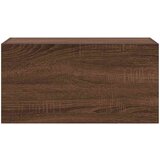 vidaXL Kopalniška stenska omarica rjav hrast 60x25x30 cm inž. les | Shoptok.si
