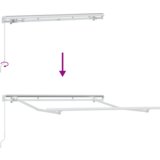  Okvir tende retraktibilne ručne uprave 2.5x2 cm Metal | shoptok.hr