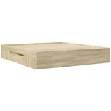 Okvir kreveta bez madraca 200x200 cm od konstruiranog drva | shoptok.hr