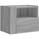 vidaXL Stenska nočna omarica siva sonoma 45x30x35cm Cene