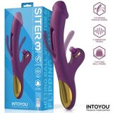 INTOYOU Vibrator Rabbit Siter Purple Cene