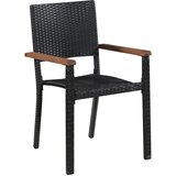  5-dijelni vrtni blagovaonski set crni | shoptok.hr