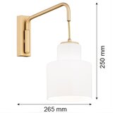  Argon 8371 - Zidna svetiljka DIUNA 1xE27/15W/230V zlatna | Eponuda.com