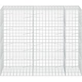  Gabion s žicom debljine 3,5 mm i mrežom 10x10 cm 250x100x200 cm | shoptok.hr