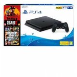 Sony playstation PS4 1TB + gta 5 premium + red dead redemption 2 cene
